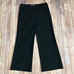 Trina Turk Black Wide Leg Trouser Pants